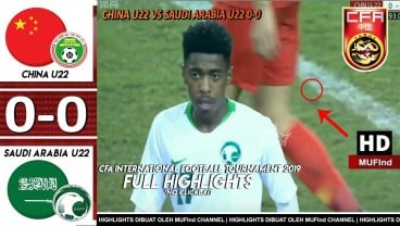 Arab Saudi Seri 0-0 Lawan China, Penentuan Juara Lawan Indonesia U22. Ini Videonya