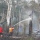 Hutan Kawasan Perhutan di Cikuray Garut Masih Terbakar