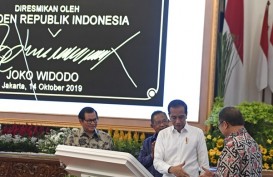 Sempat Molor, Jokowi Akhirnya Resmikan Palapa Ring