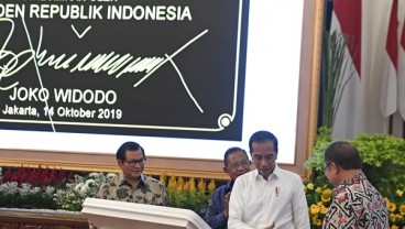 Sempat Molor, Jokowi Akhirnya Resmikan Palapa Ring