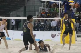 Voli Pantai Indonesia vs Australia di 8 Besar World…