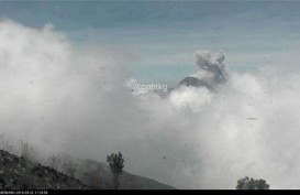 Letusan Gunung Merapi Senin, 14 Oktober, Hujan Abu di Sejumlah Wilayah