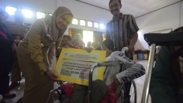 32 Penyandang Disabilitas Fisik di Luwu Utara Terima Bantuan Rp.80jt