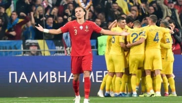 Gasak Portugal dengan Ronaldo, Ukraina Tim Ke-5 Lolos ke Euro 2020