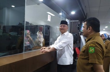 Kantor Wali Kota Medan Dijaga Ketat