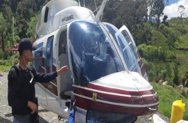Helikopter Sipil Diberondong Tembakan Kelompok Separatis Papua