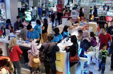 Tingkat Keterisian Pusat Perbelanjaan di Jakarta Masih Tinggi