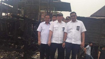 Staf Khusus Walikota Pastikan Langsung Kebutuhan Korban Kebakaran Terpenuhi