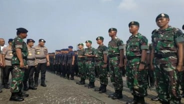 Pelantikan Presiden dan Wakil Presiden Diamankan 30.000 Personel TNI-Polri dan Aparat Pemprov