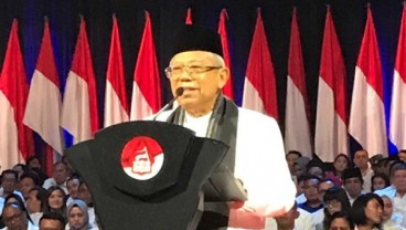 Sebelum Dilantik Jadi Wapres, Ma'ruf Amin Olahraga Pagi di Sekitar Taman Kodok