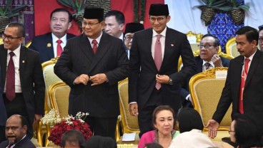 Hadiri Pelantikan Jokowi - Ma'ruf Amin, Prabowo - Sandi Tepati Janji