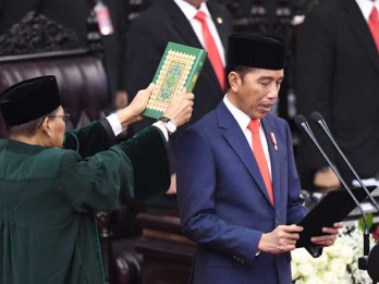 Ini Sumpah yang Dibaca Jokowi Saat Pelantikan Presiden