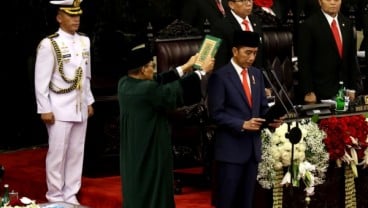 Kumpulan Foto Suasana Pelantikan Jokowi-Ma'ruf