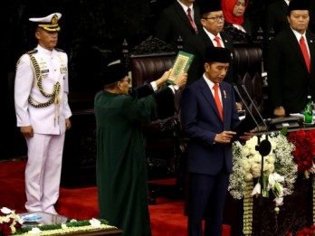 Kumpulan Foto Suasana Pelantikan Jokowi-Ma'ruf