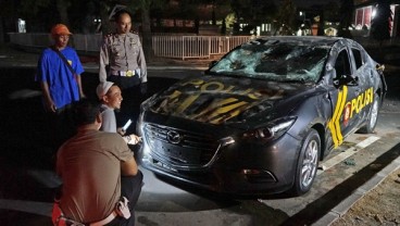 Perusakan Mobil Polisi di Yogyakarta, Tiga Orang Tersangka Diamankan