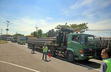 ANGKUTAN ODOL : Bina Marga Khawatirkan Truk Kelebihan Dimensi