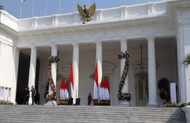 Istana Merdeka Dihiasi Bunga Jelang Pengumuman Menteri 