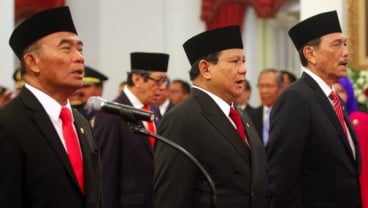 Resmi Jadi Menhan, Prabowo Sebut Masih Perlu Belajar