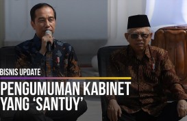  Gaya Jokowi Lesehan ‘Santuy’ Kenalkan Menteri