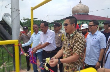 PT. Chevron Pacific Indonesia Serahkan Empat Jembatan Kepada Masyarakat Rantau Kopar