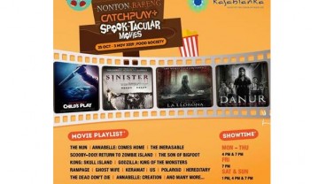 Sambut Halloween, Kotakasablanka dan Catchplay+ Gelar Nobar Film Horor