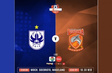 Borneo FC Imbangi PSIS 2-2, Kokoh di Peringkat Tiga. Ini Videonya
