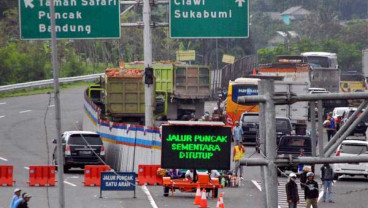 Uji Coba Sistem 2-1 di Jalur Puncak Mulai Digelar Hari Ini