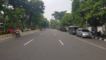 Jalan Medan Merdeka Barat Kembali Ditutup