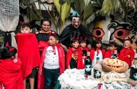 Halloween Hotel Tugu Malang Dimeriahkan Pesta Kostum