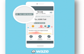 Pengguna Waze Kini Bisa Lihat Tarif Jalan Tol 