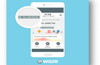 Pengguna Waze Kini Bisa Lihat Tarif Jalan Tol 