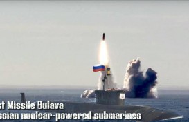 Video Rusia Luncurkan Rudal Balisitik Tercanggih Dari Kapal Selam   