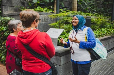 Transit di Changi Airport, Penumpang Bisa Nikmati Tur Gratis di Jewel