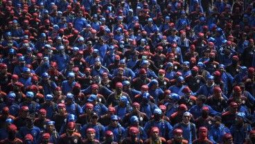 Tolak UMP, Buruh Jakarta, Jabar dan Banten Demo Hari Ini