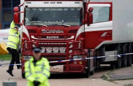 Polisi Belgia Temukan 12 Migran di Dalam Truk Berpendingin Pengangkut Buah