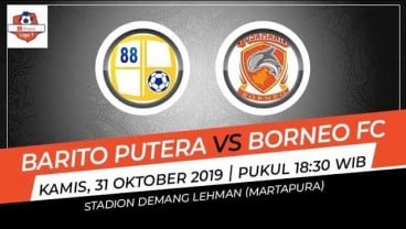 Barito Putera Tekuk Borneo FC 1-0, Dendam pun Terbayar Lunas. Ini Videonya