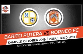 Barito Putera Tekuk Borneo FC 1-0, Dendam pun Terbayar Lunas. Ini Videonya