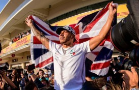 Hanya Runner-up di Austin, Lewis Hamilton Pastikan Juara Dunia F1