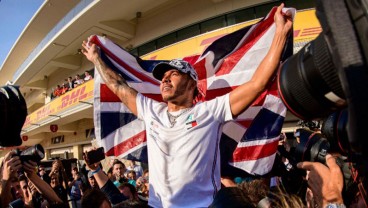 Hanya Runner-up di Austin, Lewis Hamilton Pastikan Juara Dunia F1