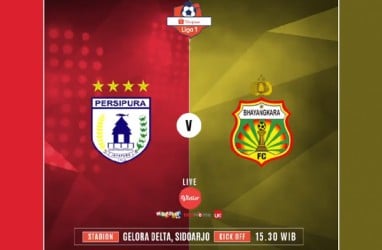 Persipura Ditekuk Bhayangkara FC 1-3, Tertahan di Posisi 3. Ini Videonya