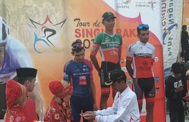 Rustom Cabanilla Lim Jawara Etape Terpanjang Tour de Singkarak