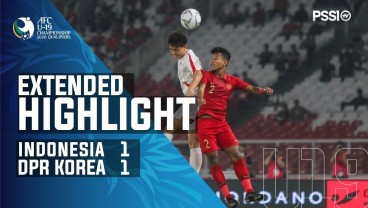 Piala AFC U-19: Indonesia Imbangi Korut 1-1, Lolos ke Final Sebagai Juara Grup K. Ini Videonya