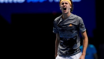 Hasil Tenis ATP Tour Finals : Juara Bertahan Sascha Zverev Sikat Rafael Nadal