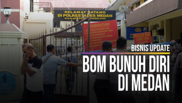 Detik-detik Bom Bunuh Diri di Polrestabes Medan