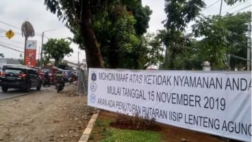 Ada Pembangunan Flyover, Putaran IISIP di Jalan Lenteng Agung Akan Ditutup