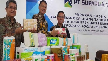 2020, Suparma Genjot Produksi Tisu dengan Mesin Baru