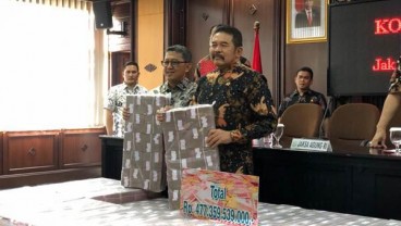 Uang Eksekusi Kokos Leo Lim Senilai Rp477 Miliar Tak Muat di Ruang Utama Kejaksaan Agung