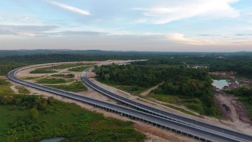 Hampir Rampung, Tol Balikpapan--Samarinda Tunggu Uji Laik Operasi