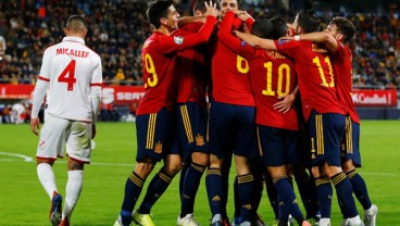 Spanyol Pesta 7 Gol, Swedia & Finlandia Lolos ke Euro 2020
