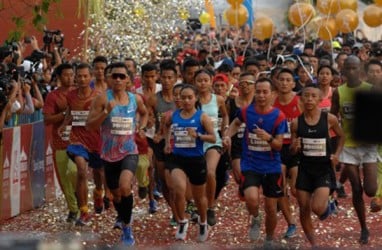 10.900 Orang Pelari 16 Negara Ikut Borobudur Marathon